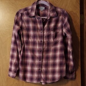 Plaid Carhartt Shirt - Burgundy